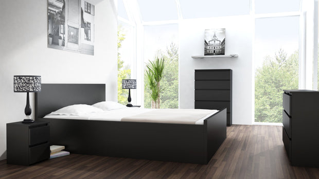 SZAFKA NOCNA MALWA M2 - CZERŃ