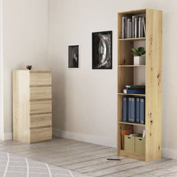 REGAŁ R50 NA KSIĄŻKI 50CM DĄB ARTISAN