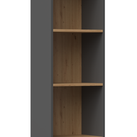REGAŁ R40 40CM NA KSIĄŻKI ANTRACYT DĄB ARTISAN