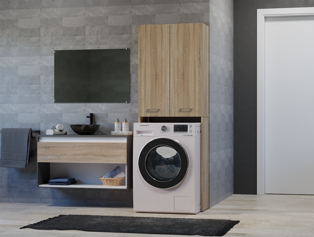 SZAFKA ŁAZIENKOWA NAD PRALKĘ POLA DD DĄB SONOMA