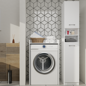 SZAFKA ŁAZIENKOWA NA PRALKĘ POLA NP - BIEL