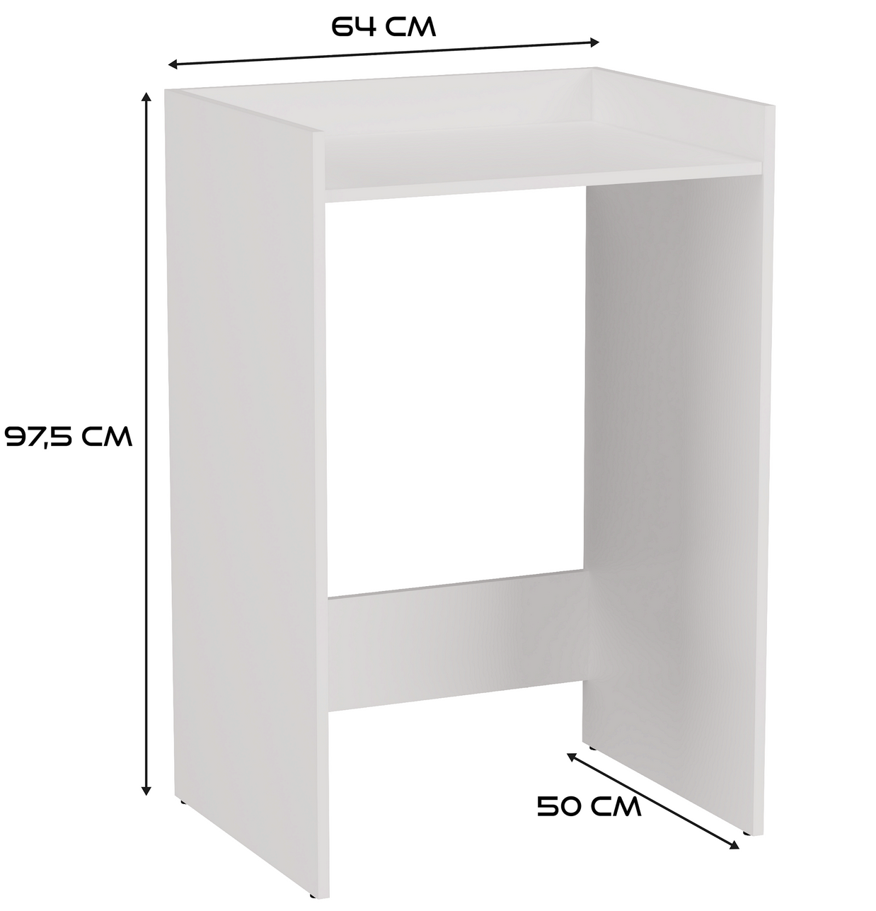 SZAFKA ŁAZIENKOWA NA PRALKĘ POLA NP - BIEL