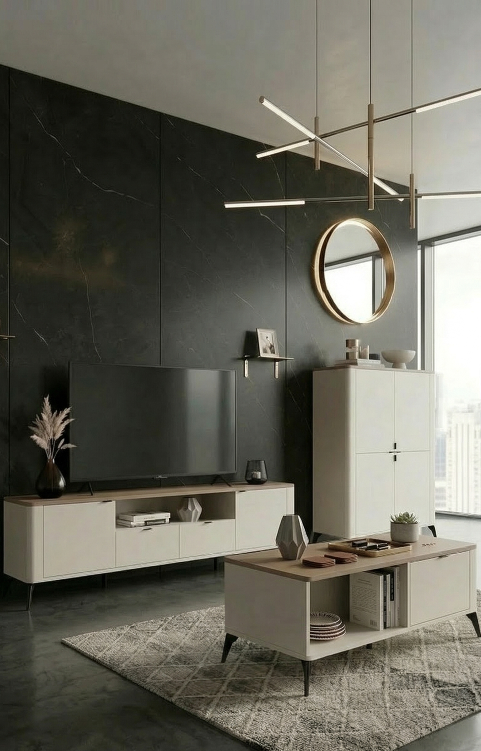 CORESTONE SPC - MARBLE BLACK 2,8m x 0,96m (zestaw 5 płyt)