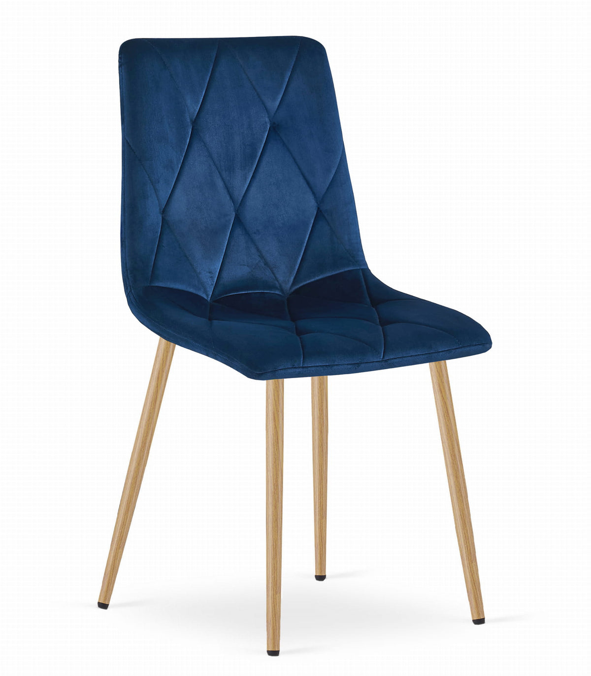 CHAISE LIBRA — Bleu Nuit / Velours (Pièce)