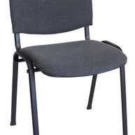 KRZESŁO ISO TKANINA SZARY