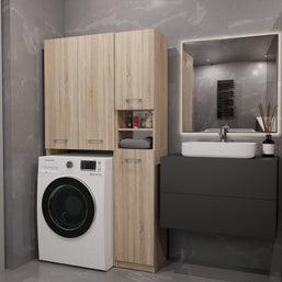 ZESTAW ŁAZIENKOWY MARPOL DD SZAFKA DĄB SONOMA