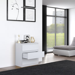 KOMODA SZAFKA 3 SZUFLADY M3 BIEL