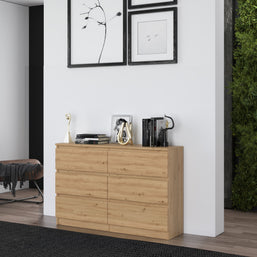 KOMODA MALWA M6 120 - DĄB ARTISAN