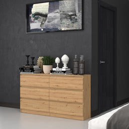 KOMODA MALWA M6 140 - DĄB ARTISAN