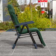 FOTEL OGRODOWY Z PODNÓŻKIEM GALAXY PATIO - ZIELONY