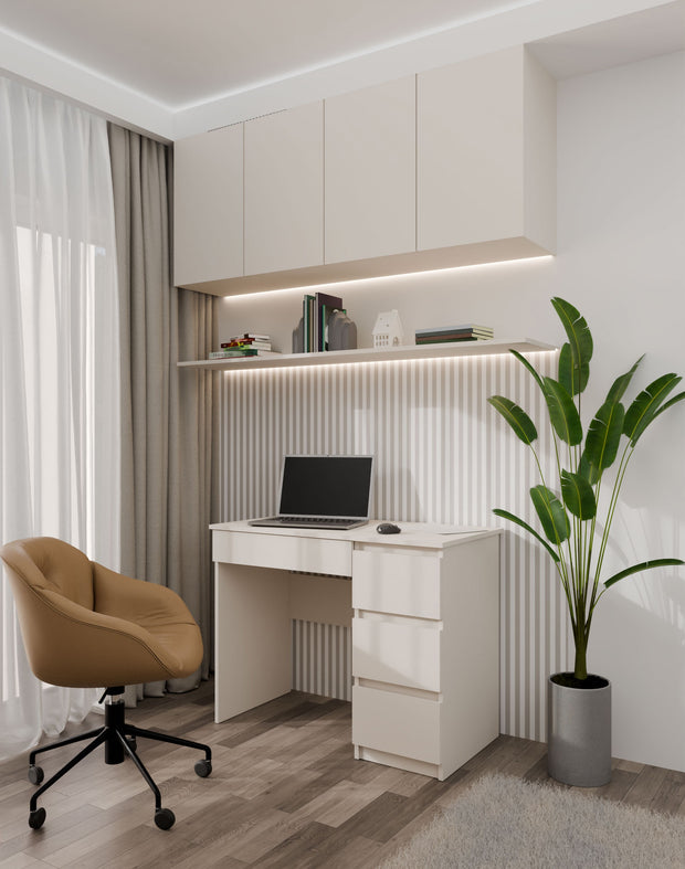 BIURKO MIJAS PRAWE KASZMIR BEŻ