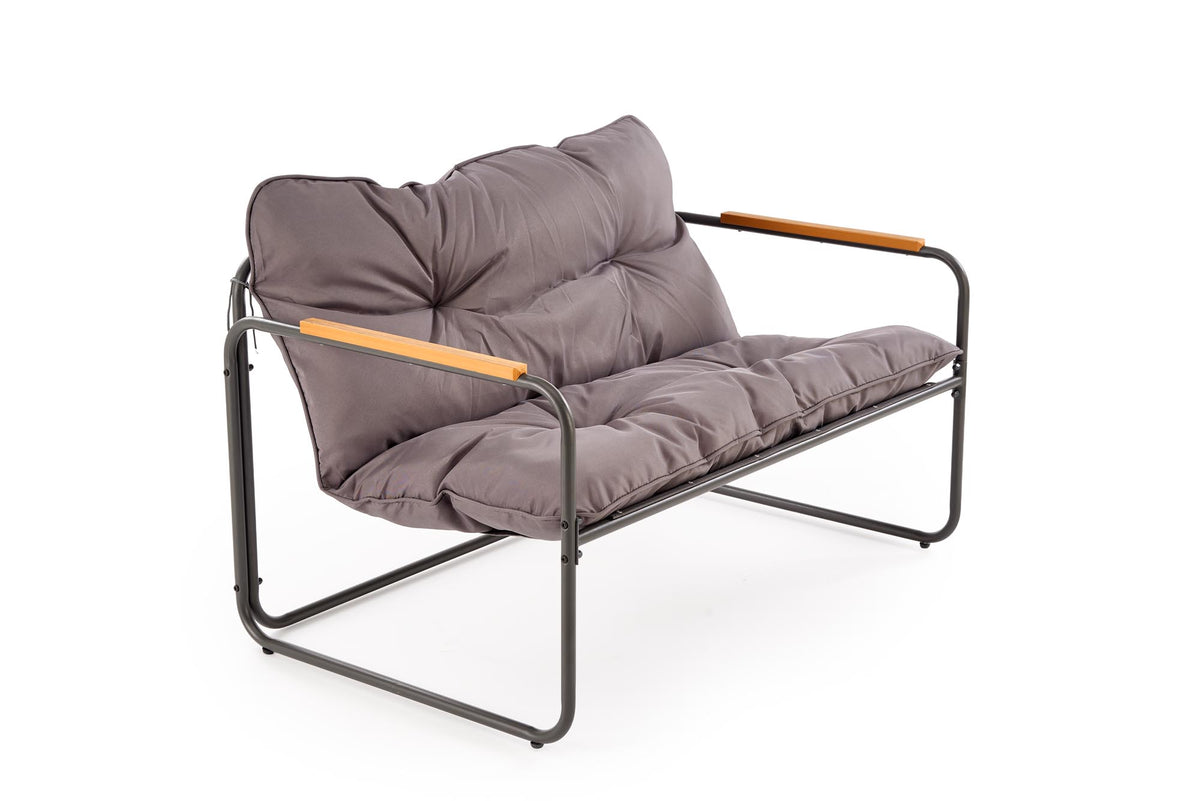 ZESTAW OGRODOWY HUDSON (sofa, fotel 2x, ława)