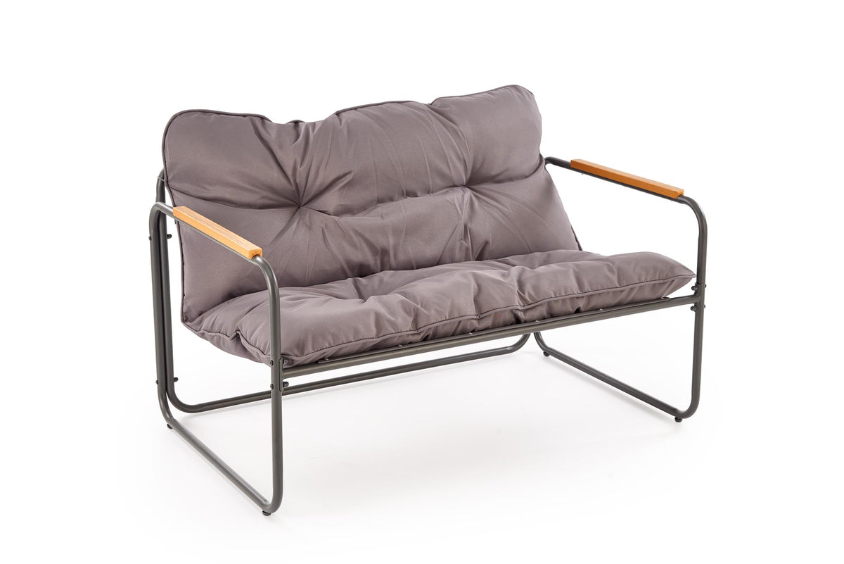 ZESTAW OGRODOWY HUDSON (sofa, fotel 2x, ława)