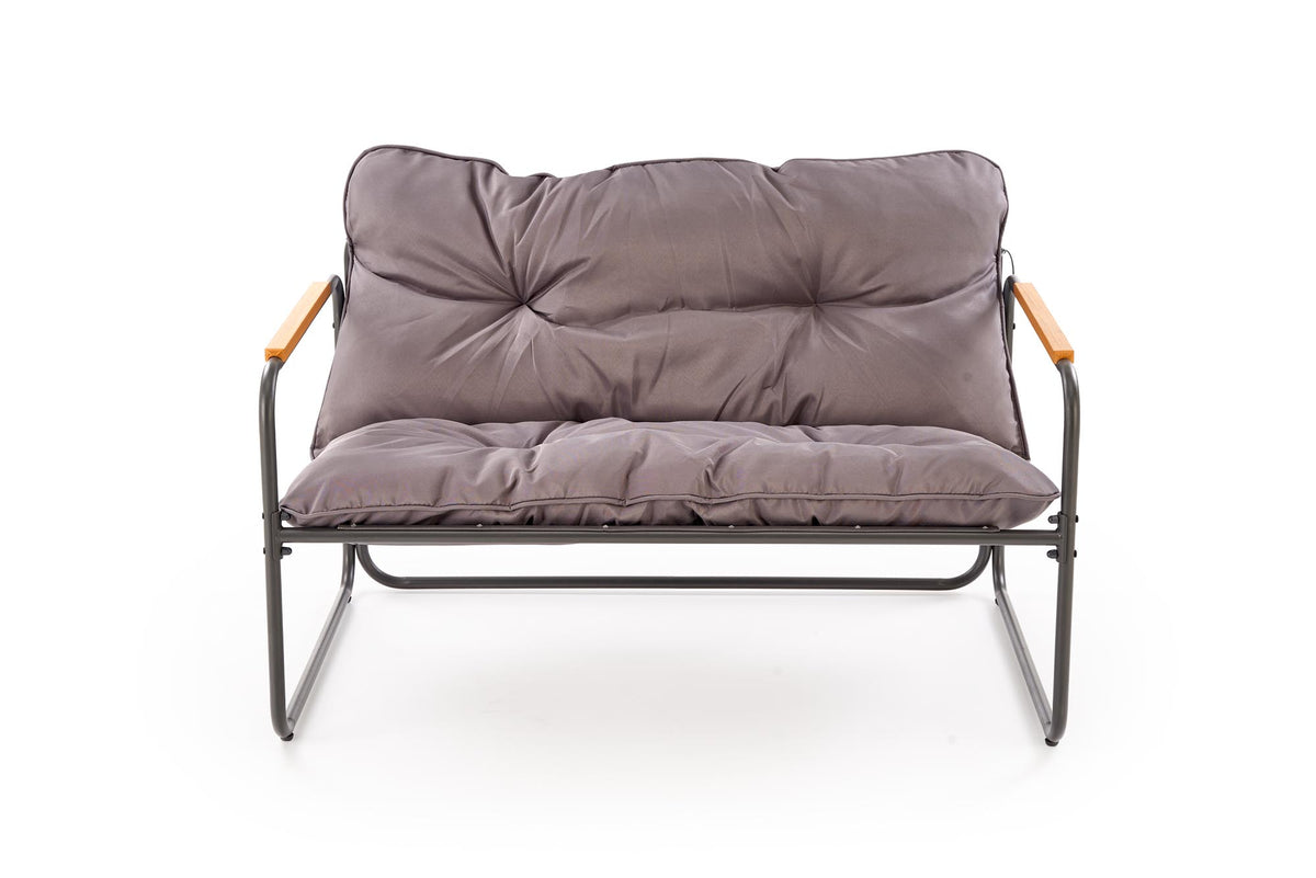ZESTAW OGRODOWY HUDSON (sofa, fotel 2x, ława)
