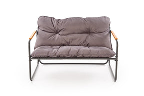 ZESTAW OGRODOWY HUDSON (sofa, fotel 2x, ława)