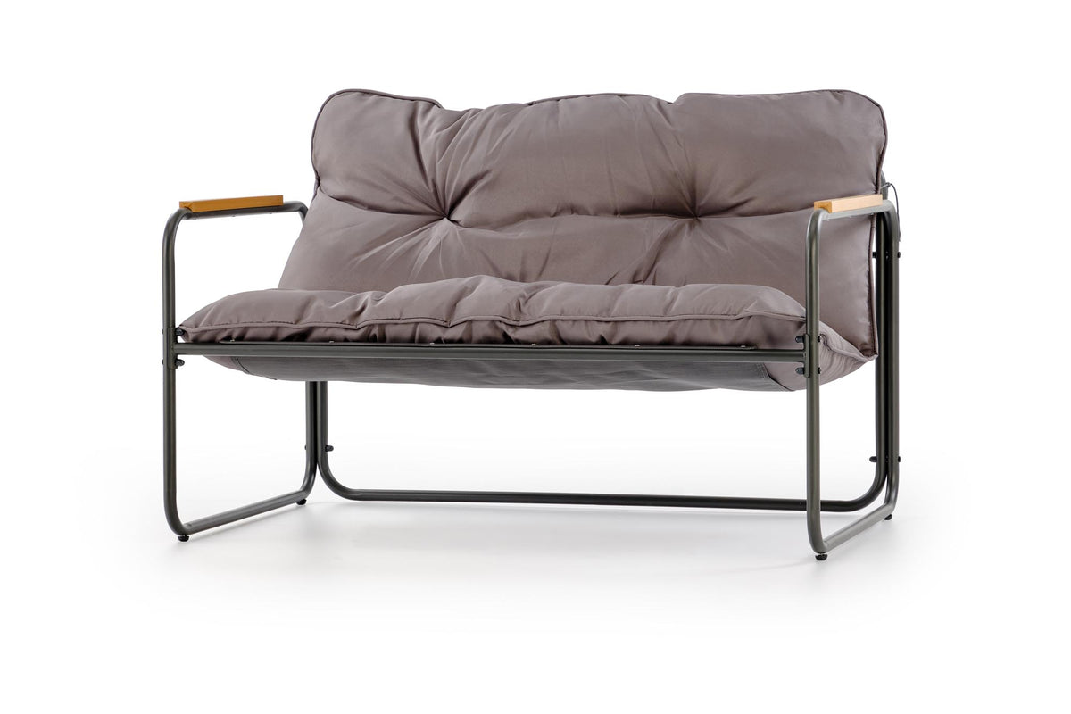 ZESTAW OGRODOWY HUDSON (sofa, fotel 2x, ława)