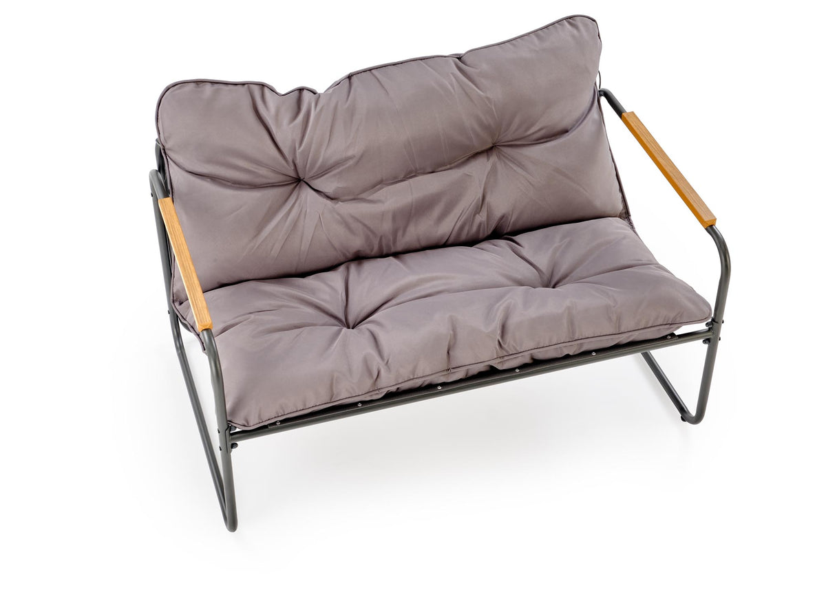 ZESTAW OGRODOWY HUDSON (sofa, fotel 2x, ława)