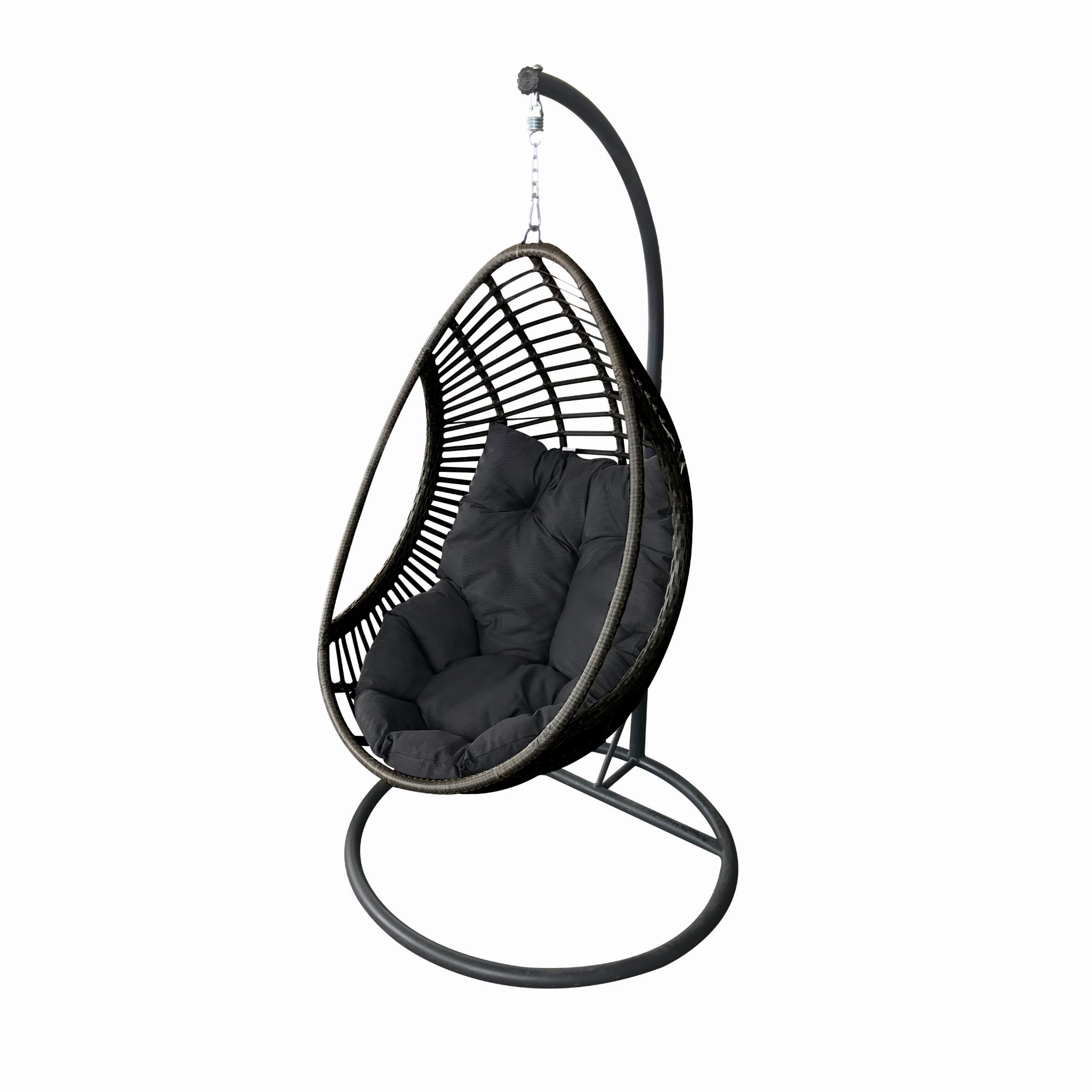 KOKON OGRODOWY BELLIS Z SZAREGO TECHNORATTANU