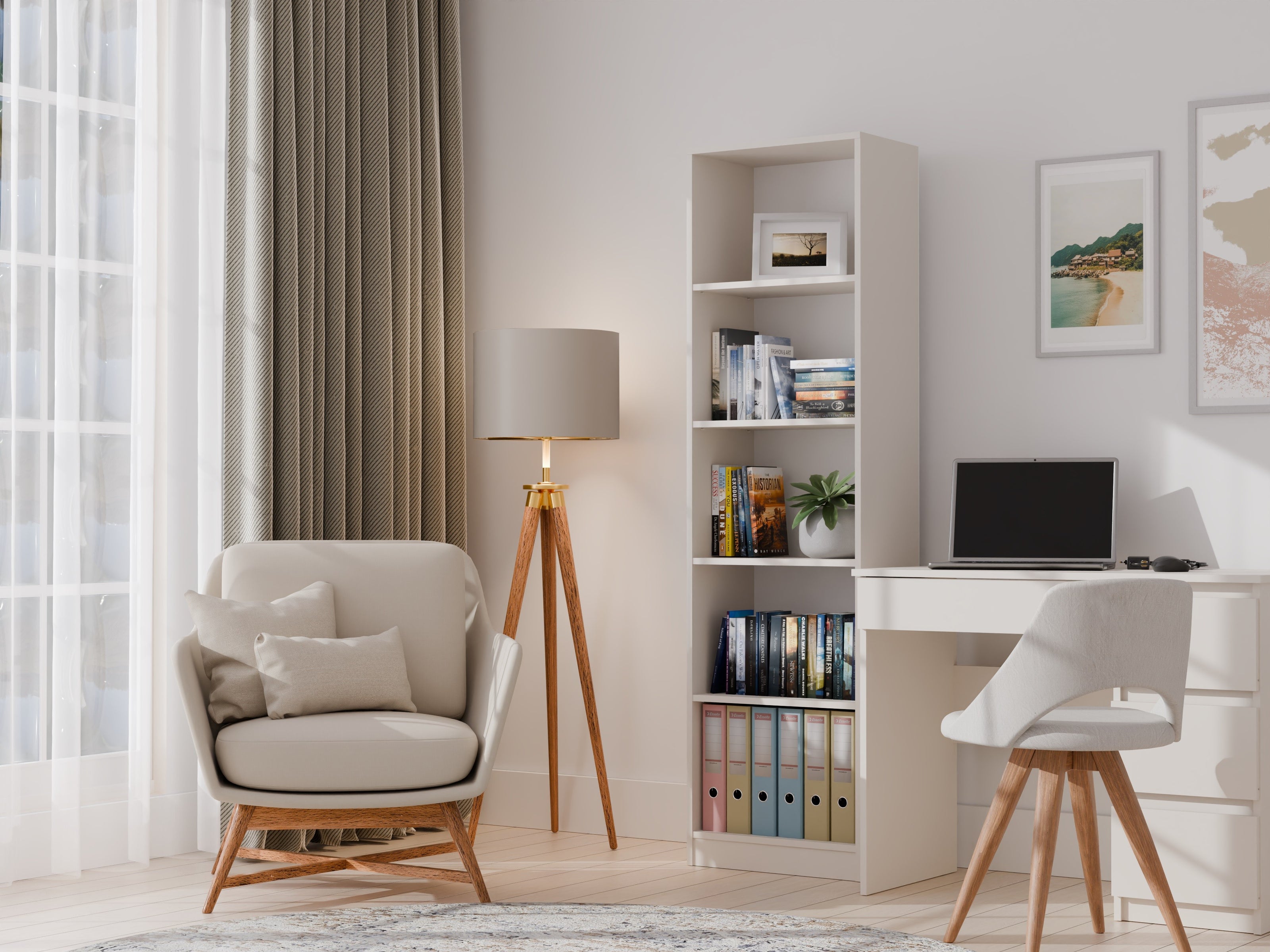 REGAŁ R50 NA KSIĄŻKI 50CM KASZMIR