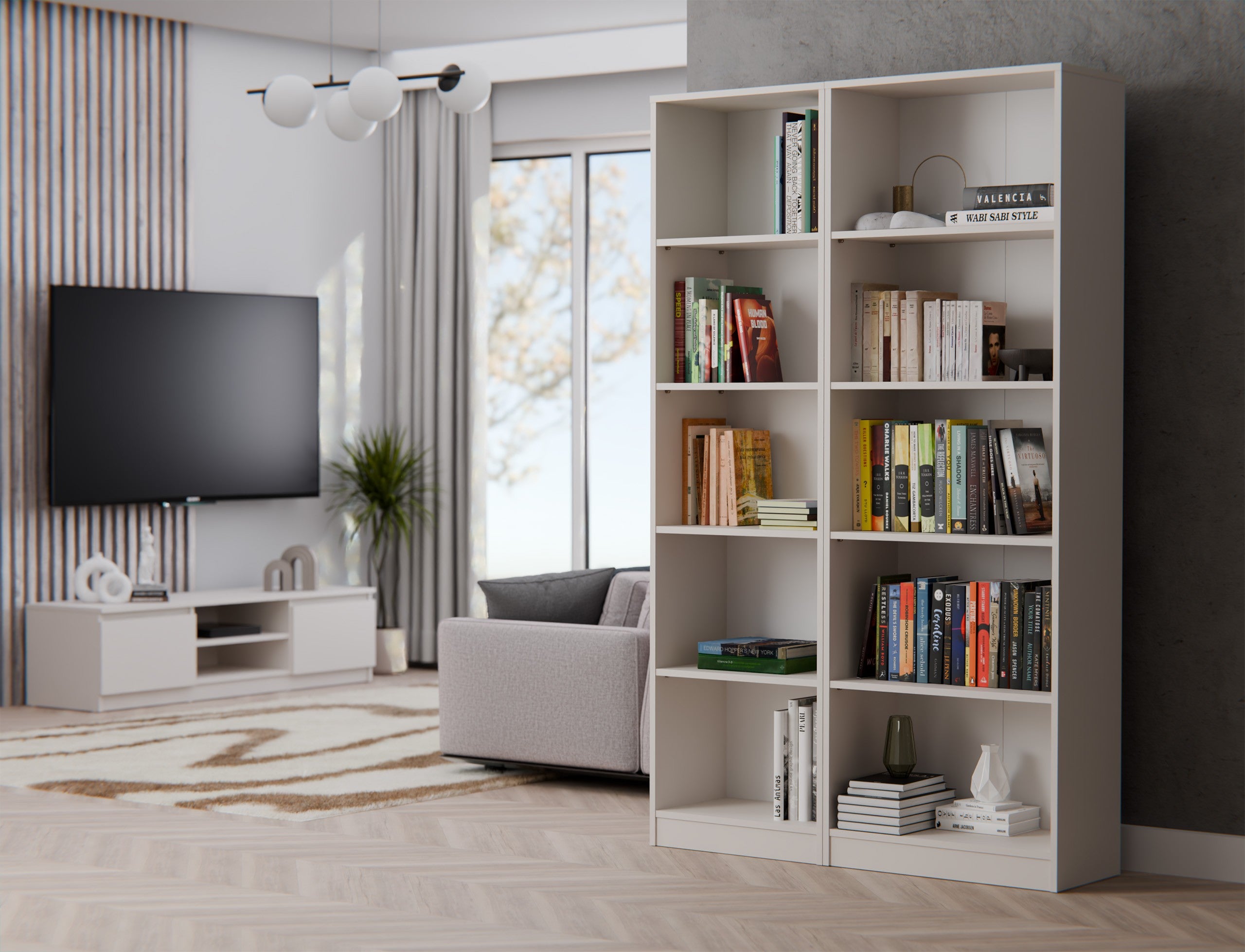 REGAŁ R50 NA KSIĄŻKI 50CM KASZMIR