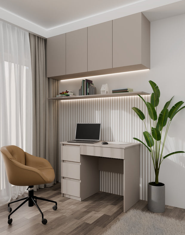 BIURKO MIJAS LEWE GLINA SZARY