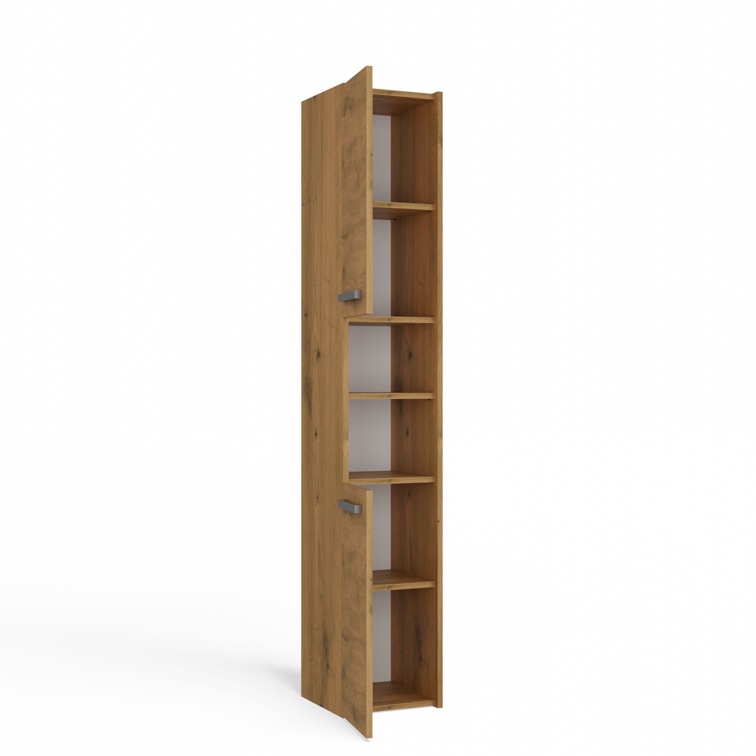 SZAFKA ŁAZIENKOWA REGAŁ SŁUPEK S30 DĄB ARTISAN