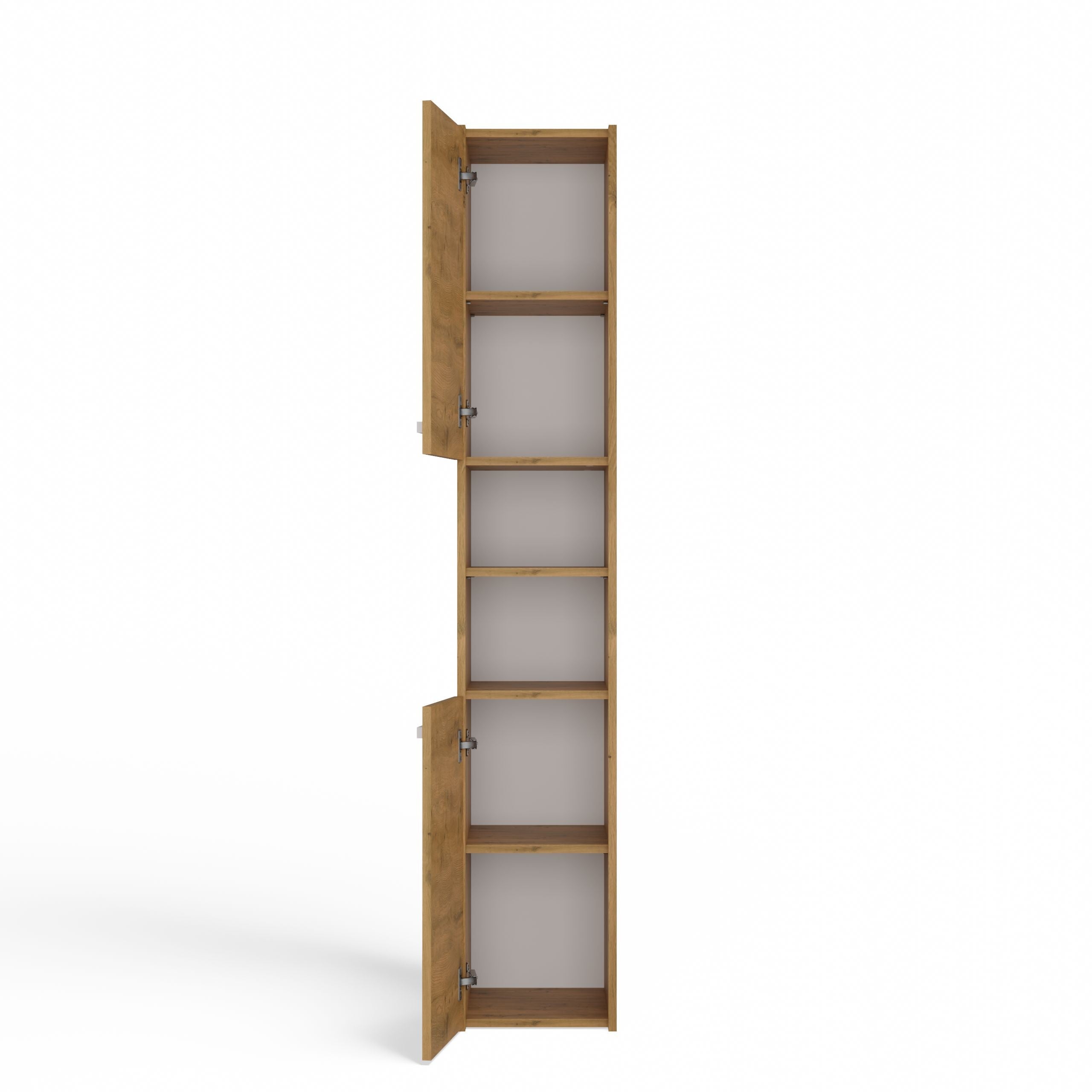 SZAFKA ŁAZIENKOWA REGAŁ SŁUPEK S30 DĄB ARTISAN