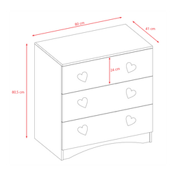 KOMODA DZIECIĘCA VANILIA