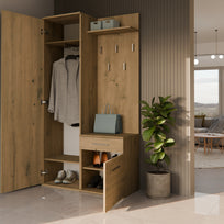 GARDEROBA DUO DĄB ARTISAN