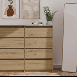 KOMODA MALWA M8 120 DĄB ARTISAN