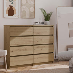 KOMODA MALWA M8 120 DĄB ARTISAN