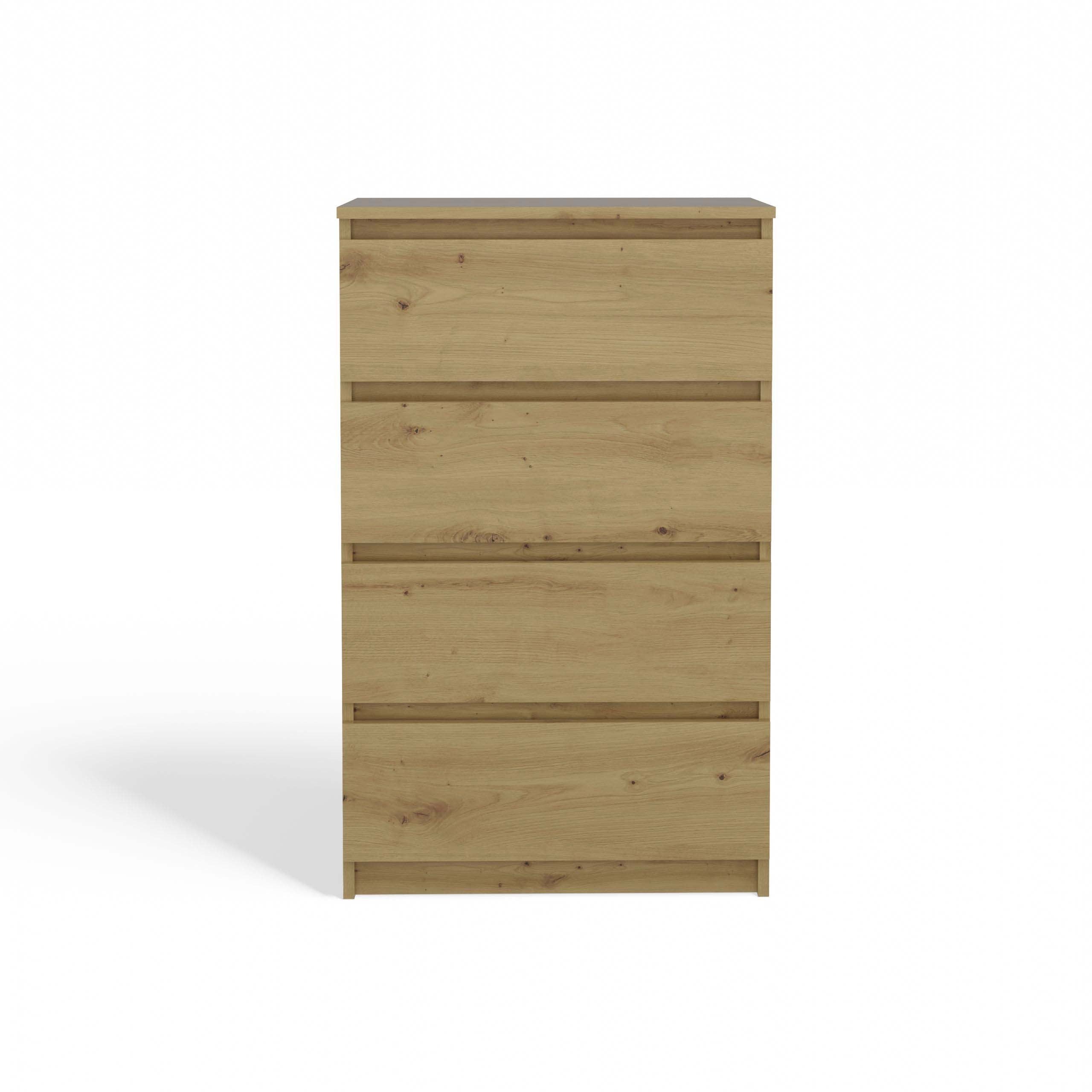 KOMODA SZAFKA 4 SZUFLADY M4 DĄB ARTISAN