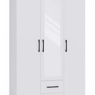 SZAFA ROMANA 120 LUSTRO 2 SZUFLADY 120CM BIEL