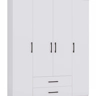 SZAFA ROMANA 160 BEZ LUSTRA 2 SZUFLADY 160CM BIEL