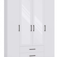 SZAFA ROMANA 160 LUSTRO 2 SZUFLADY 160CM BIEL