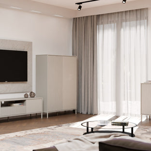 KOMODA KAMARO 2D SLIM KASZMIR LAMELE FRONT RYFLOWANY