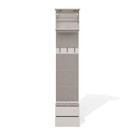 Garderoba HAGA 1W2S Wieszak 2 Szuflady Do Korytarza KASZMIR BEŻ 238x50x35
