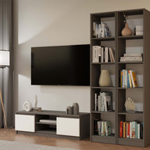 REGAŁ R40 40CM NA KSIĄŻKI ANTRACYT