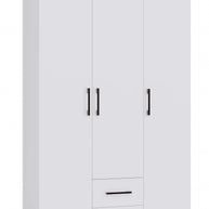 SZAFA ROMANA 120 BEZ LUSTRA 2 SZUFLADY 120CM BIEL