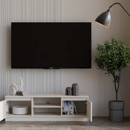 STOLIK SZAFKA RTV 120 - KASZMIR BEŻ