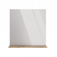 LUSTRO ŁAZIENKOWE Z PÓŁKĄ TIGO 60x61,5 CM DĄB EVOKE DO ŁAZIENKI