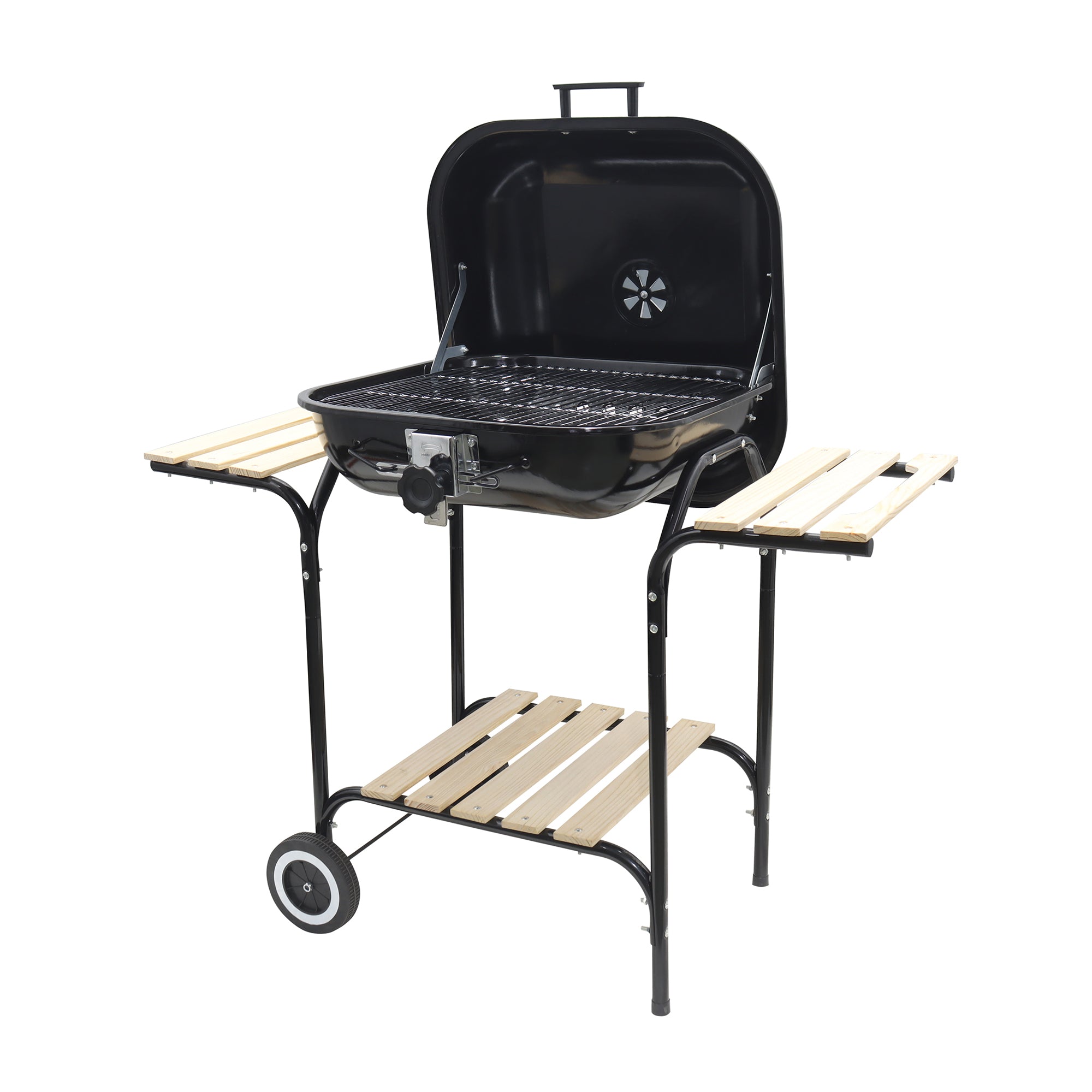 GRILL WĘGLOWY Z POKRYWĄ - PATIO