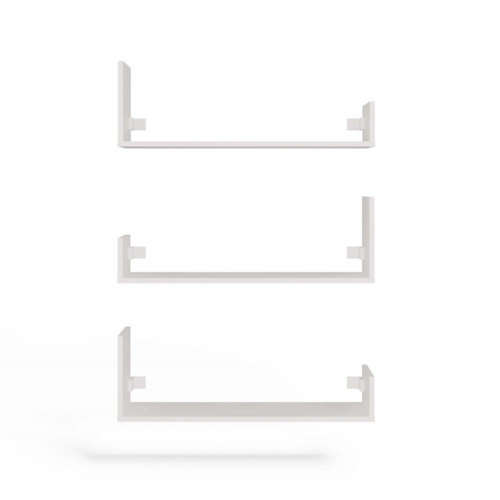Półki Wiszące KOBI Do Salonu Do Pokoju BIAŁY