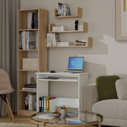 KOMPLET 3 x PÓŁKA WISZĄCA ŚCIENNA MOBI 3P DĄB SONOMA