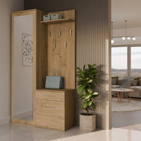 GARDEROBA DUO DĄB ARTISAN