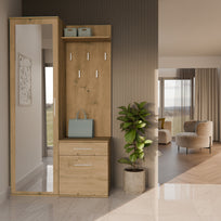 GARDEROBA DUO DĄB ARTISAN