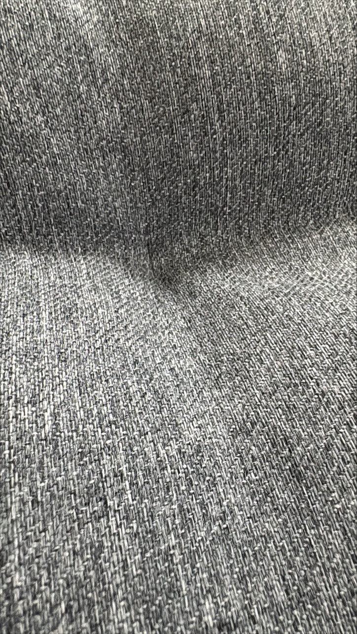 Fotel Bujany VIBE Ogrodowy z Poduszką Stalowy Czarny Szary 115 Cm