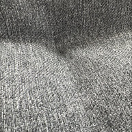 Fotel Bujany VIBE Ogrodowy z Poduszką Stalowy Czarny Szary 115 Cm