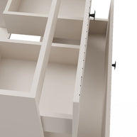 SZAFKA POD UMYWALKĘ TIGO 80 2S KASZMIR RYFLOWANY FRONT
