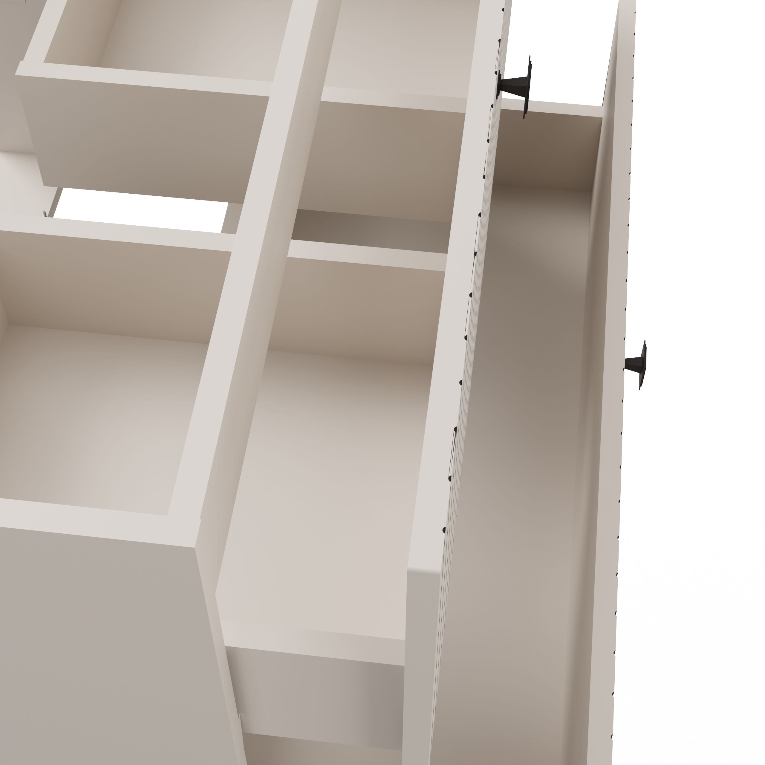 SZAFKA POD UMYWALKĘ TIGO 80 2S KASZMIR RYFLOWANY FRONT + UMYWALKA